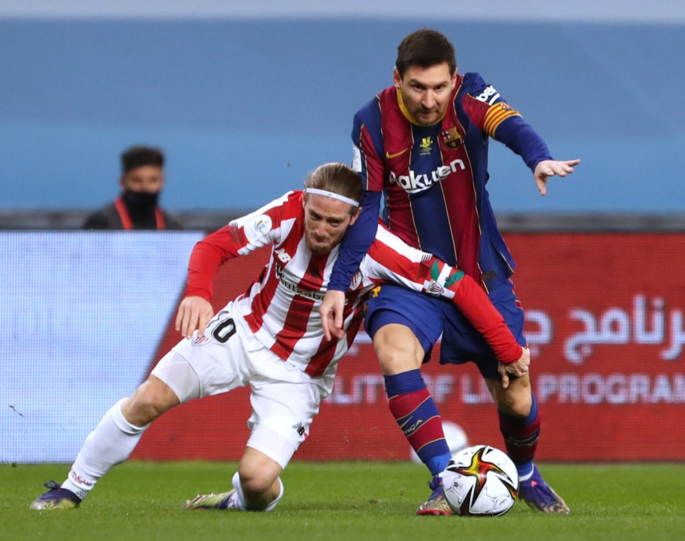 包含梅西再下帽，巴萨轻松击败对手的词条